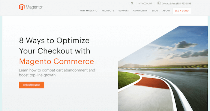 Magento Startseite